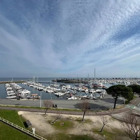 T3 Avec Balcon Et Parking Prive Au Port D'arcachon - Fr-1-319-591 Apartmán